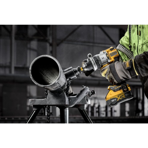 Ударная дрель-шуруповерт DEWALT DCD1007H2T, 18 В, 2250 об/мин, 38250 уд/мин, с 2 АКБ 5 Ач и ЗУ, в кейсе TSTAK (DCD1007H2T-QW) фото 9