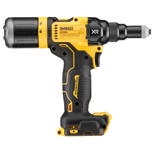 Аккумуляторный заклепочный пистолет DEWALT DCF403D2GT, 18 В, в кейсе TSTAK (DCF403D2GT-QW) фото 3 Аккумуляторный заклепочный пистолет DEWALT DCF403D2GT, 18 В, в кейсе TSTAK (DCF403D2GT-QW) фото 3