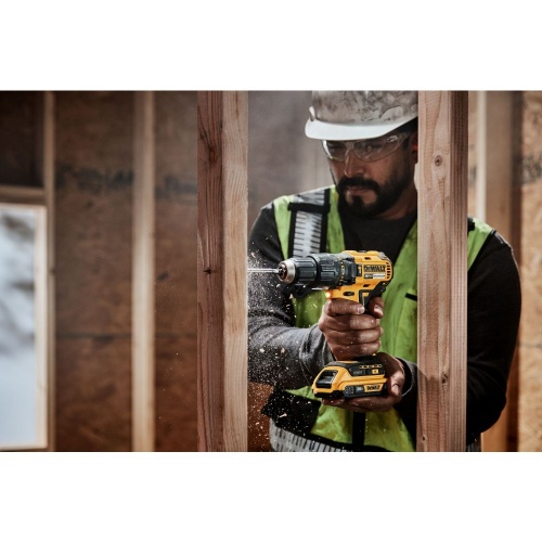 Аккумуляторная ударная дрель-шуруповерт DEWALT DCD778D2T, 18 В, 1750 об/мин, 29750 уд/мин, с 2 АКБ 2 Ач и ЗУ, в кейсе TSTAK (DCD778D2T-QW) фото 3