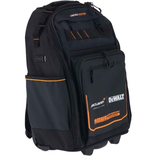 Рюкзак DEWALT McLaren Limited Edition DWST60101-9, на колесах, 28.7 л фото 8