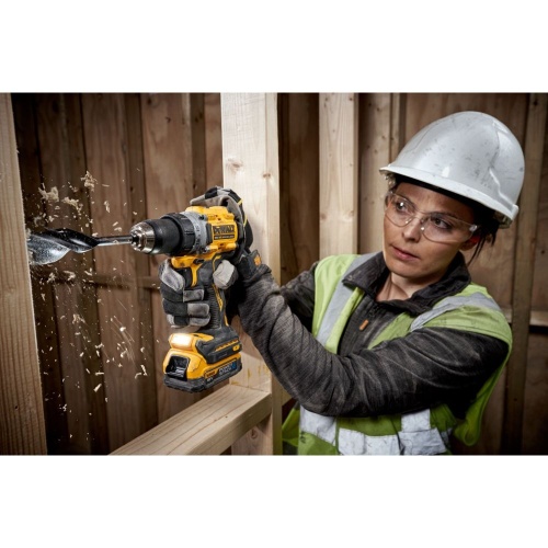 Аккумуляторный набор DEWALT DCK355P2T: дрель-шуруповерт DCD800 (DCD805) + перфоратор DCH172 + УШМ DCG405, 2 АКБ 5 Ач и ЗУ, в кейсе TSTAK (DCK355P2T-QW) фото 6