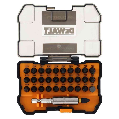 Набор бит DEWALT McLaren Limited Edition DT70901T, PH/PZ/Torx, 25 мм, 32 шт., в кейсе (DT70901T-QZ) фото 7