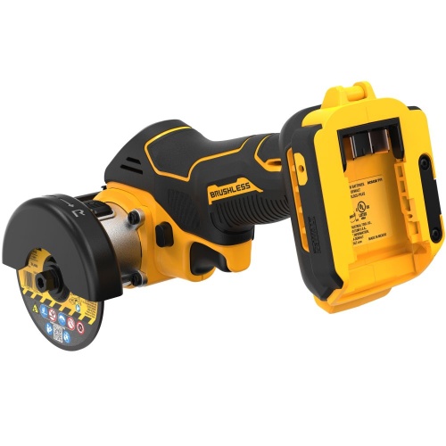 Аккумуляторная отрезная машина DEWALT DCS438N, 18 В, 76 мм, 20000 об/мин, без АКБ и ЗУ (DCS438N-XJ) фото 3