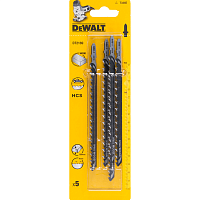 Пилки для лобзика DEWALT DT2169-QZ 152x116x4.0x100 мм HCS по дереву 5 шт.