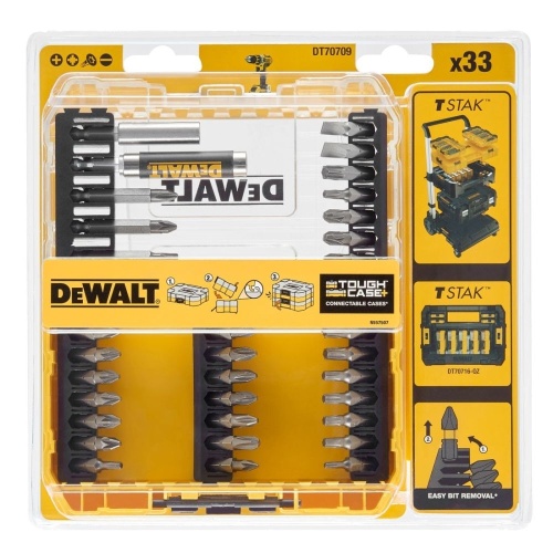 Набор насадок и бит (33 шт.) DEWALT DT70709 фото 3 Набор насадок и бит (33 шт.) DEWALT DT70709 фото 3