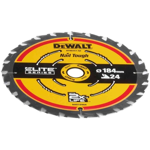 Пильный диск по дереву DEWALT DT10401, 184х20х1.65 мм (DT10401-QZ) фото 3