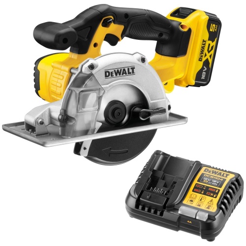 Аккумуляторная дисковая пила DEWALT DCS373P1, 18 В, 140 мм, 3700 об/мин, с АКБ 5 Ач и ЗУ (DCS373P1N-XJ) Аккумуляторная дисковая пила DEWALT DCS373P1, 18 В, 140 мм, 3700 об/мин, с АКБ 5 Ач и ЗУ (DCS373P1N-XJ)