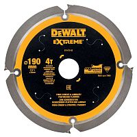 Пильный диск DEWALT DT1472, по фиброцементу, 190х30х1.4 мм (DT1472-QZ)