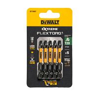 Бита DEWALT T20, 50 мм HEX, 5 шт. (DT7395T-QZ)