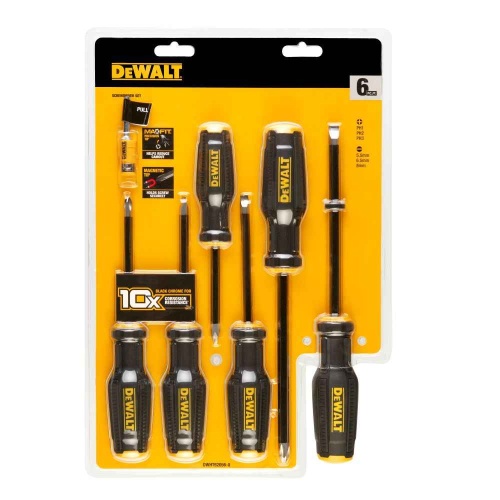 Набор из 6 отверток DEWALT, DWHT62056-0 Набор из 6 отверток DEWALT, DWHT62056-0