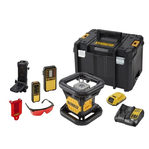 Самовыравнивающийся ротационный КРАСНЫЙ лазерный уровень DEWALT DCE079D1R Самовыравнивающийся ротационный КРАСНЫЙ лазерный уровень DEWALT DCE079D1R