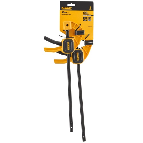 Струбцина быстрозажимная DEWALT, 300 мм, 60 кг, 2 шт., DWHT0-83158 фото 3