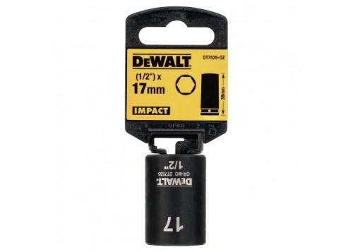 Торцевая головка DEWALT DT7535 IMPACT 17mm