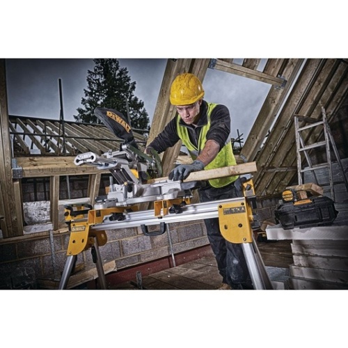 Аккумуляторная торцовочная пила DeWALT, 18 В, без АКБ и ЗУ, DCS365N фото 3