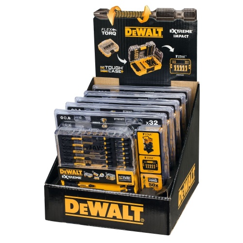 Набор бит и насадок в кейсе DEWALT DT70747T, FLEXTORQ 32 предмета фото 5 Набор бит и насадок в кейсе DEWALT DT70747T, FLEXTORQ 32 предмета фото 5