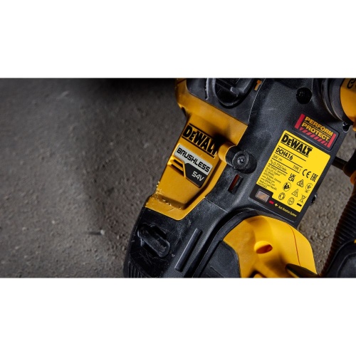 Аккумуляторный перфоратор DEWALT DCH416NT, 54 В, 4.5 Дж, 4200 уд/мин, без АКБ и ЗУ, в кейсе TSTAK (DCH416NT-XJ) фото 4