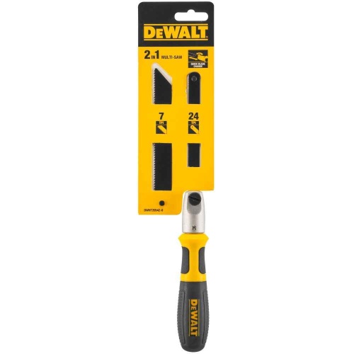 Ножовка по мультиматериалу DEWALT DWHT20542, cо сменными полотнами 2 в 1 фото 4