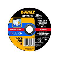 Круг отрезной по металлу EXTREME 150x22.2x1.6мм тип 41 DEWALT DT43937