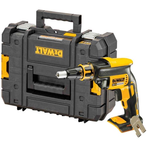 Аккумуляторный ленточный шуруповерт DEWALT DCF620NT, 18 В, 30 Нм, 4400 об/мин, без АКБ и ЗУ, в кейсе TSTAK (DCF620NT-QW) Аккумуляторный ленточный шуруповерт DEWALT DCF620NT, 18 В, 30 Нм, 4400 об/мин, без АКБ и ЗУ, в кейсе TSTAK (DCF620NT-QW)