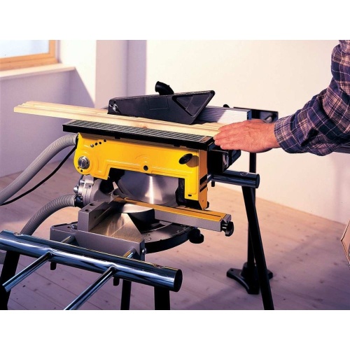 Комбинированная торцовочная пила DEWALT DW711, 1300 Вт, 260 мм, 2950 об/мин (DW711-QS) фото 2