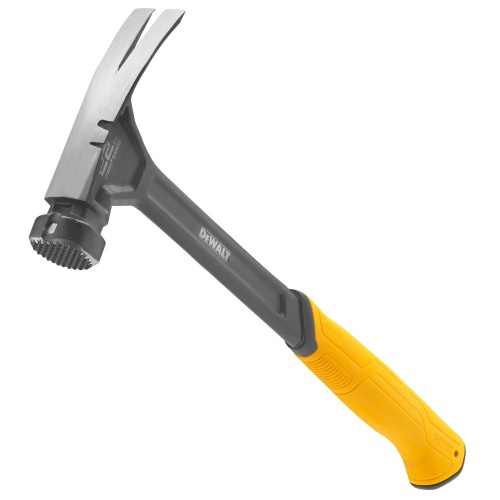 Молоток с прямым заострённым гвоздодёром DEWALT DWHT51005-0, 624 г. фото 7