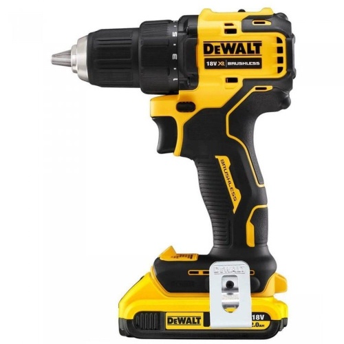 Аккумуляторная дрель-шуруповерт DEWALT DCD708D2T, 18 В, 1650 об/мин, с 2 АКБ 2 Ач и ЗУ, в кейсе TSTAK (DCD708D2T-QW) фото 8