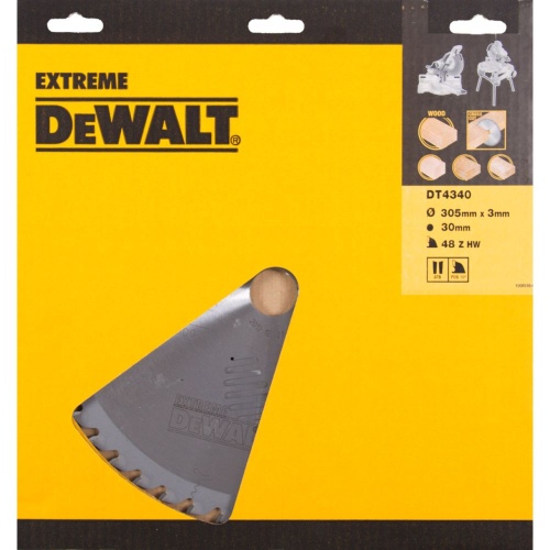 Пильный диск DEWALT EXTREME WORKSHOP DT4340, 305/30 мм.