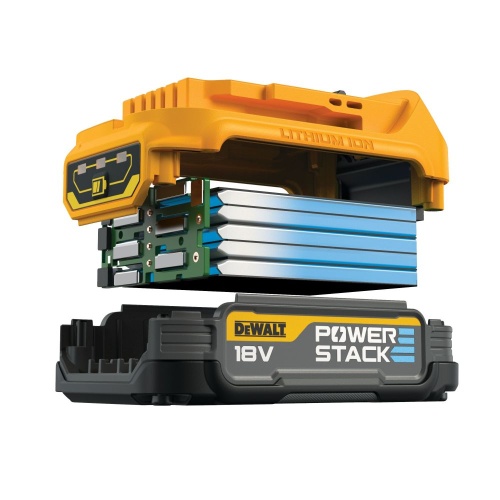 Аккумулятор DEWALT POWERSTACK DCBP034E2, Li-Ion, 18 В, 1.7 Ач, 2 шт. (DCBP034E2-XJ) фото 4