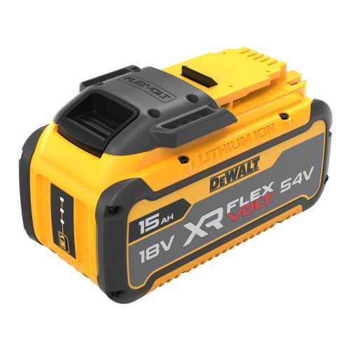Аккумулятор DEWALT FLEXVOLT DCB549, Li-Ion, 18/54 В, 15/5 Ач, 1 шт. (DCB549-XJ) Аккумулятор DEWALT FLEXVOLT DCB549, Li-Ion, 18/54 В, 15/5 Ач, 1 шт. (DCB549-XJ)
