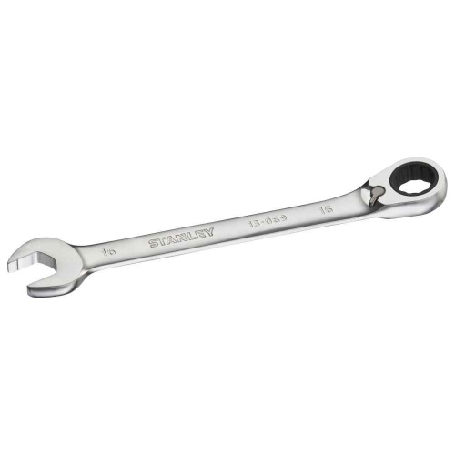 Комбинированный гаечный ключ STANLEY FATMAX FMMT13089-0, с храповым механизмом, 16 мм фото 8 Комбинированный гаечный ключ STANLEY FATMAX FMMT13089-0, с храповым механизмом, 16 мм фото 8