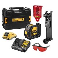 Самовыравнивающийся линейный КРАСНЫЙ лазерный уровень DEWALT DCE088D1R