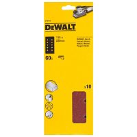 Шлифлисты перфорированные DEWALT DT8550, 115 x 228 мм, 60G, 10 шт.