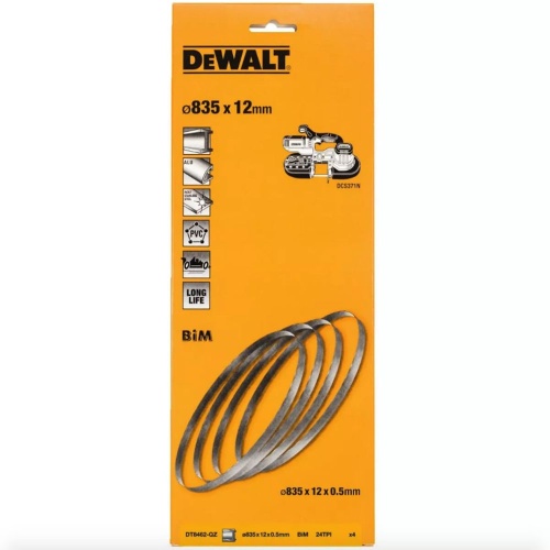 Полотно DEWALT DT8462, DCS371 24TPI, (4 шт.) Полотно DEWALT DT8462, DCS371 24TPI, (4 шт.)