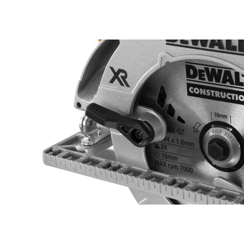 Аккумуляторная дисковая пила DEWALT DCS572NT, 18 В, 184 мм, 5500 об/мин, без АКБ и ЗУ, в кейсе TSTAK (DCS572NT-XJ) фото 3