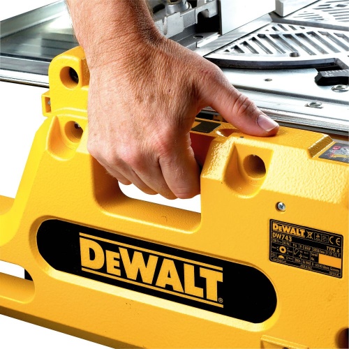 Комбинированная торцовочная пила DEWALT DW743K, 2000 Вт, 250 мм, 2850 об/мин (DW743K-QS) фото 8