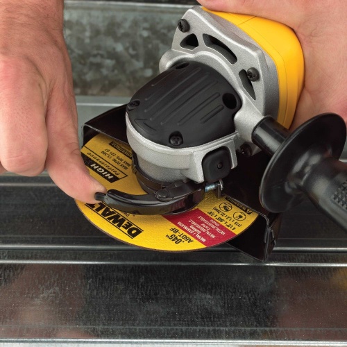 Аккумуляторная угловая шлифмашина DEWALT DCG412P1, 18 В, 125 мм, 7000 об/мин, с АКБ 5 Ач и ЗУ (DCG412P1N-XJ) фото 7