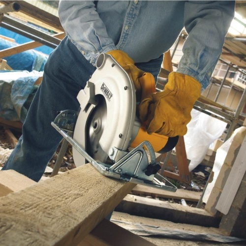 Дисковая пила DEWALT D23700, 1750 Вт, 235 мм, 4700 об/мин (D23700-QS) фото 5