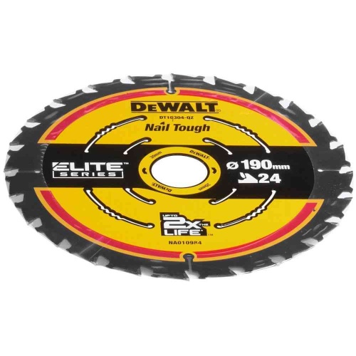 Пильный диск по дереву DEWALT DT10402, 190х30х1.65 мм (DT10402-QZ) фото 3