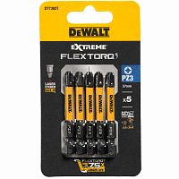 Бита DEWALT PZ3, 50 мм, HEX, 5 шт. (DT7392T-QZ)