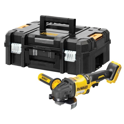 Аккумуляторная угловая шлифмашина DEWALT DCG418NT, 54 В, 125 мм, 9000 об/мин, без АКБ и ЗУ, в кейсе TSTAK (DCG418NT-XJ) Аккумуляторная угловая шлифмашина DEWALT DCG418NT, 54 В, 125 мм, 9000 об/мин, без АКБ и ЗУ, в кейсе TSTAK (DCG418NT-XJ)
