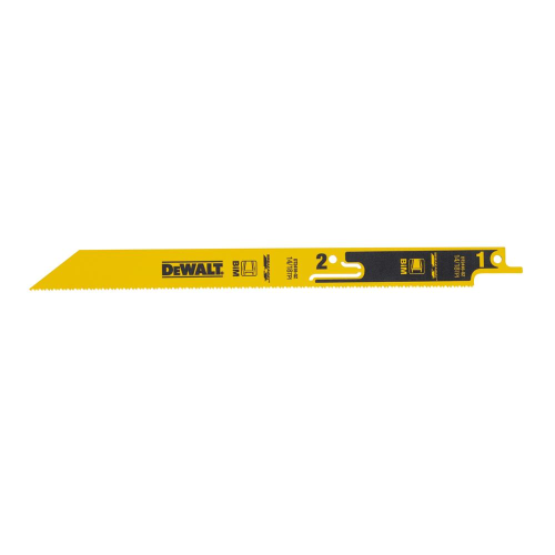 Полотна для сабельных пил Bi-Metal DT2416 DEWALT, 228 мм, TPI 14/18, 5 шт фото 2 Полотна для сабельных пил Bi-Metal DT2416 DEWALT, 228 мм, TPI 14/18, 5 шт фото 2