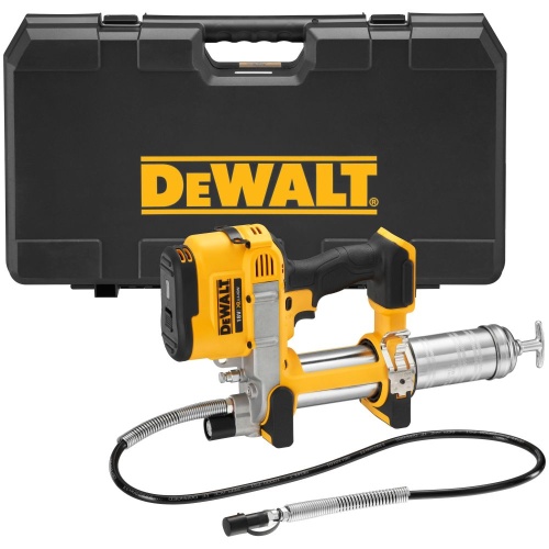 Аккумуляторный смазочный пистолет DEWALT DCGG571NK, 18 В, 690 бар, без АКБ и ЗУ, в кейсе (DCGG571NK-XJ) Аккумуляторный смазочный пистолет DEWALT DCGG571NK, 18 В, 690 бар, без АКБ и ЗУ, в кейсе (DCGG571NK-XJ)