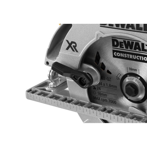Аккумуляторная дисковая пила DEWALT DCS572N, 18 В, 184 мм, 5500 об/мин, без АКБ и ЗУ (DCS572N-XJ) фото 3