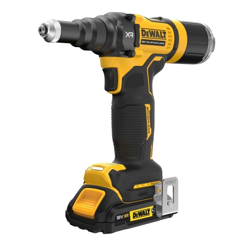Аккумуляторный заклепочный пистолет DEWALT DCF403D2GT, 18 В, в кейсе TSTAK (DCF403D2GT-QW) фото 9 Аккумуляторный заклепочный пистолет DEWALT DCF403D2GT, 18 В, в кейсе TSTAK (DCF403D2GT-QW) фото 9