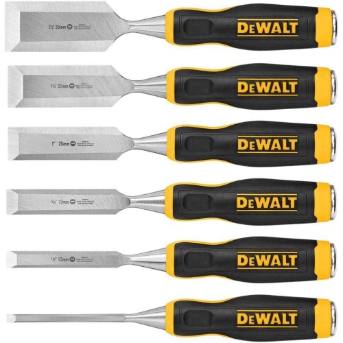 Набор стамесок DEWALT DWHT16852-9, 6-38 мм, 6 шт. Набор стамесок DEWALT DWHT16852-9, 6-38 мм, 6 шт.