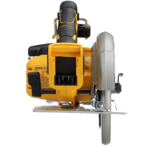 Аккумуляторная дисковая пила DEWALT DCS570N, 18 В, 184 мм, 5500 об/мин, без АКБ и ЗУ (DCS570N-XJ) фото 3 Аккумуляторная дисковая пила DEWALT DCS570N, 18 В, 184 мм, 5500 об/мин, без АКБ и ЗУ (DCS570N-XJ) фото 3