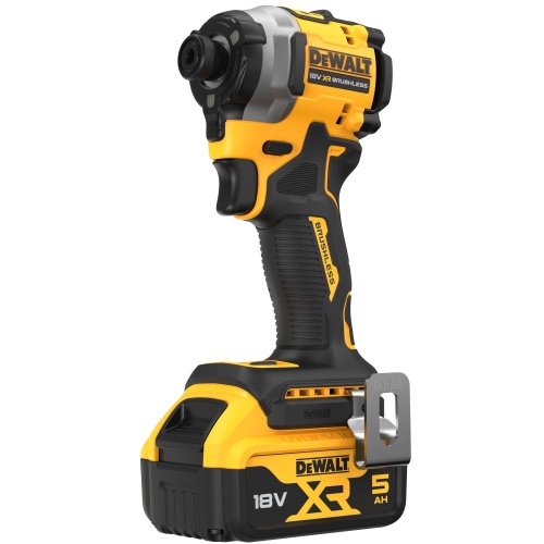 Аккумуляторный шуруповерт DEWALT DCF850P2T, 18 В, 206.2 Нм, 3800 уд/мин, с 2 АКБ 5 Ач и ЗУ, в кейсе TSTAK (DCF850P2T-QW) фото 7