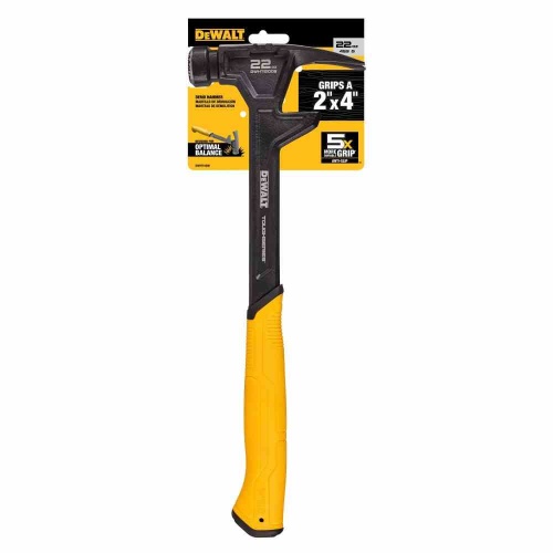 Демонтажный молоток с прямым заострённым гвоздодёром DEWALT TOUGHSERIES, 624 г (DWHT51008-0) фото 9 Демонтажный молоток с прямым заострённым гвоздодёром DEWALT TOUGHSERIES, 624 г (DWHT51008-0) фото 9