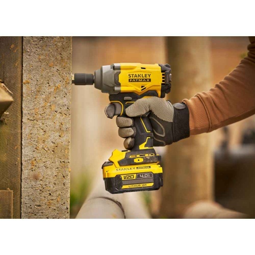 Аккумуляторный гайковерт STANLEY SFMCF920B, 18 В, 370 Нм, 3100 уд/мин, без АКБ и ЗУ (SFMCF920B-XJ) фото 2 Аккумуляторный гайковерт STANLEY SFMCF920B, 18 В, 370 Нм, 3100 уд/мин, без АКБ и ЗУ (SFMCF920B-XJ) фото 2