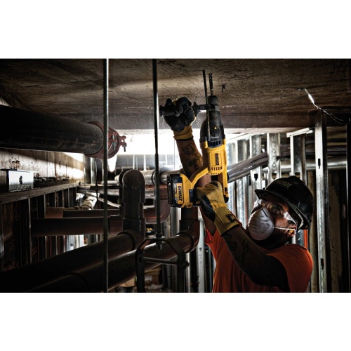 Аккумуляторный перфоратор DEWALT DCH133P1, 18 В, 2.6 Дж, 5500 уд/мин, с АКБ 5 Ач и ЗУ (DCH133P1N-XJ) фото 3